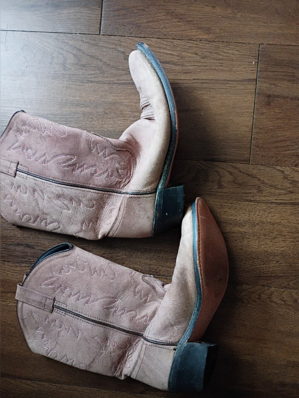 Women's Suede Western Cowboy Boots